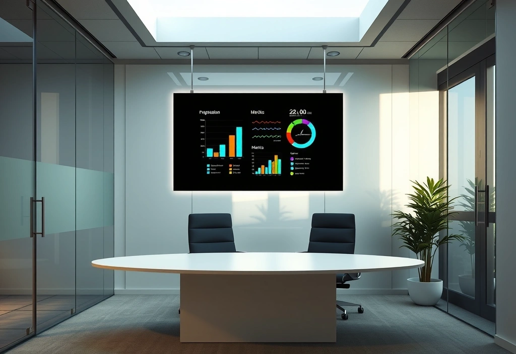 Executive dashboard display